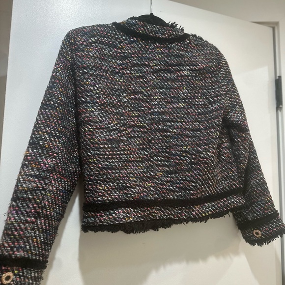 Bloomingdales Aqua brand Tweed Jacket - like new - XS - Picture 7 of 7